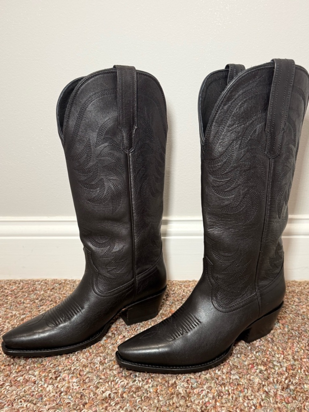 Tecovas The Annie black womens cowboy boots